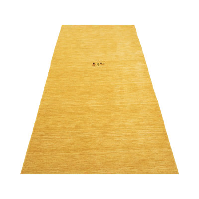 Tapis Gabbeh tissé à la main sans perte, 100% laine, de couleur unie, résistant à la décoloration et aux taches, durable