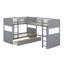 Bunk Bed With A Loft Bed Attached, With Drawers-1654121611