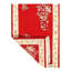 Floral Area Rug in Red