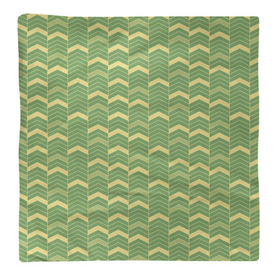 Serviette en coton bicolore lignée Stephenie