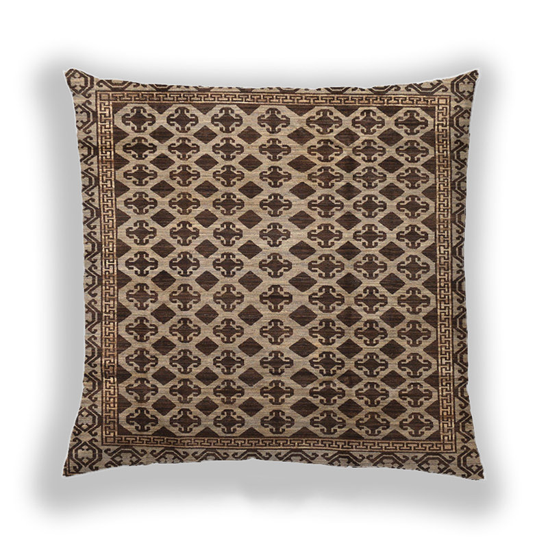 Coussin Abstract 301, Microsuède