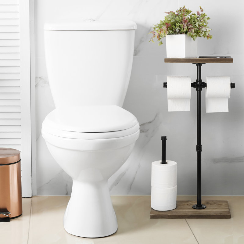 Porte-papier hygiénique sur pied