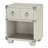 Grey 1-drawer Nightstand