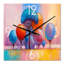 Autumn Fantasy Trees II - Horloge murale moderne-1627825954