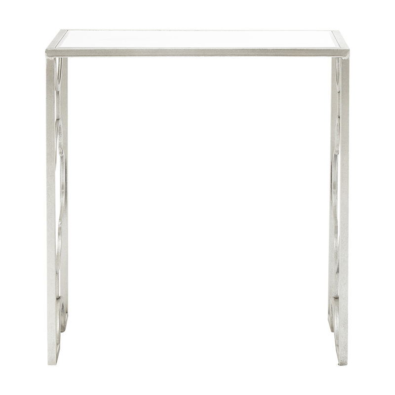 Glendive Sled Nesting Tables, Silver