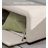 Minimalist Modern Front Flip Solid Wood Storage Ottoman