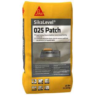 SikaLevel®-025 Patch - RAPID SETTING, POLYMER MODIFIED, CEMENT-BASED PATCHING COMPOUND