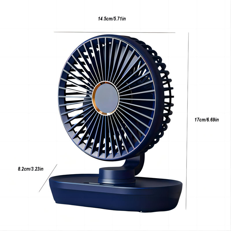 Ventilateur de bureau pour bureau, Purple