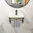 19.88"X14.25" Wall-Mounted Rectangular Ceramic Bathroom Sink