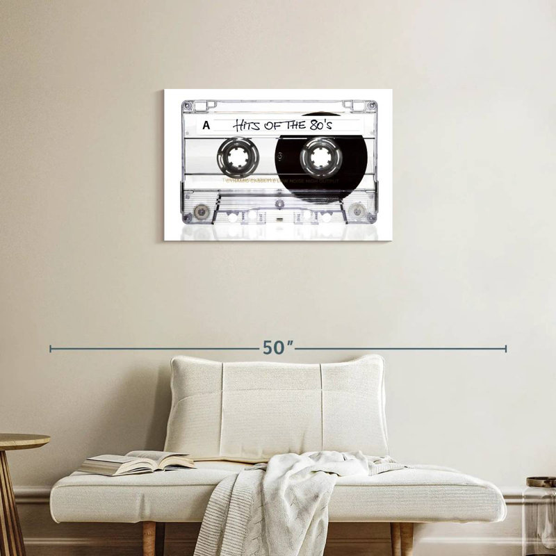 Abarca Hits Of The 80's Cassette, 20" H x 30" W