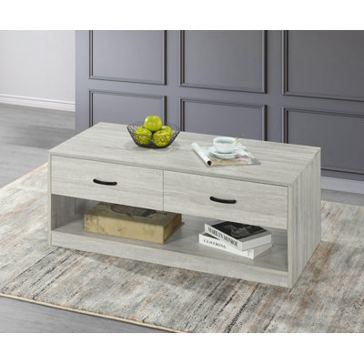 Table basse contemporaine avec rangement