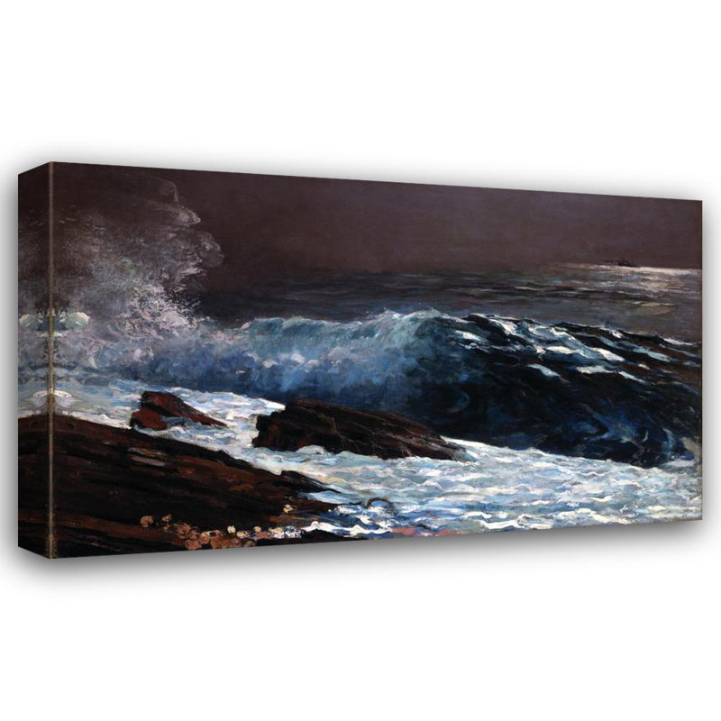 Sunlight on the Coast, 11" H x 18" W