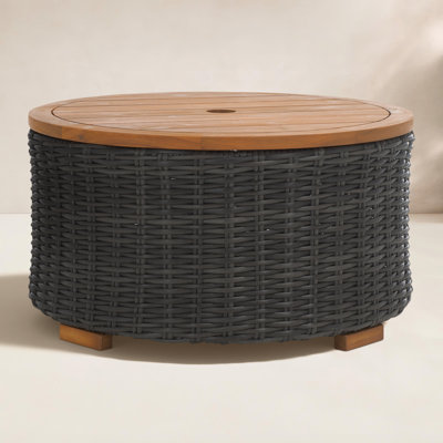 Maddie 26" Acacia Patio Table