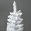 Arbre de Noël neige enneigé, arbre de Noël mince avec branches réalistes et base en plastique pour la décoration intérieure-1209300346