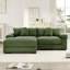 Canapé modulaire surdimensionné en L surdimensionné en tissu velours côtelé-398724712-369964132-369964137