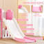 AIYAPLAY 7 in 1 Toddler Slide Set with Basketball Hoop Ages 1-3 Pink