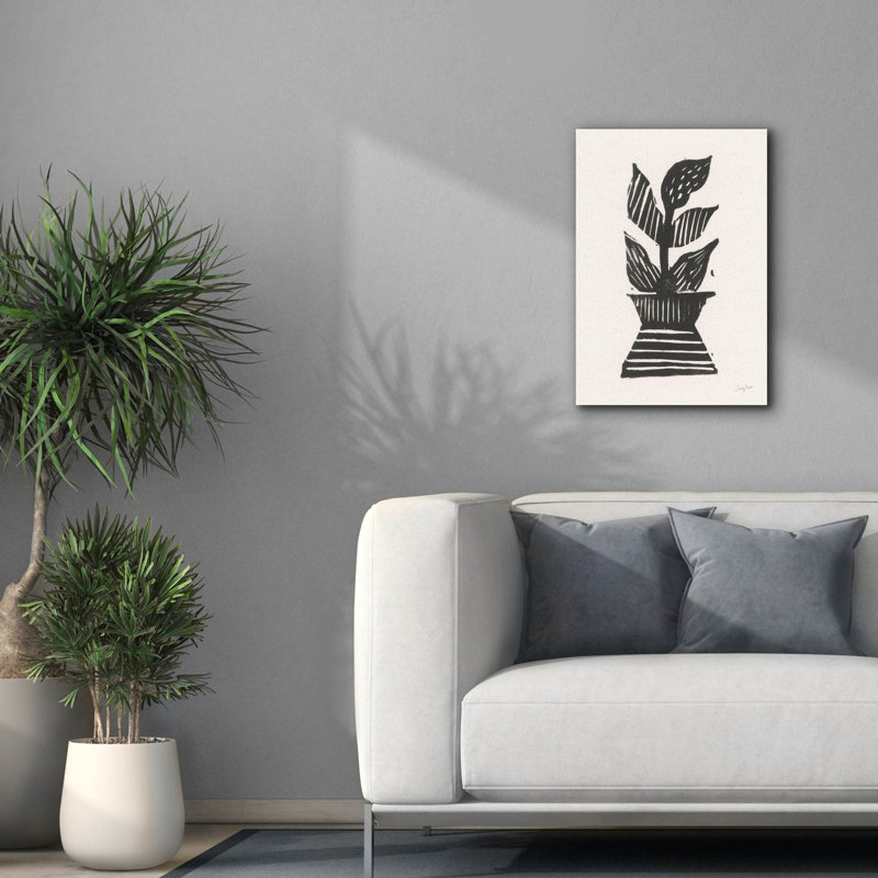  «Planted 9» par Courtney Prahl, art mural sur toile, 18 po x 26 po