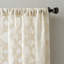 Anuel Trellis Jacquard Sheer Rod Pocket Curtain Panel-1305084779-1305084776