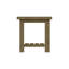 Almerton Side Lamp End Table – Solid Reclaimed Natural Pine