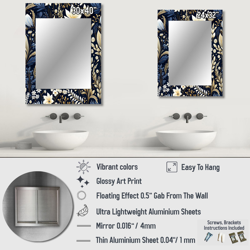 Mirror Pattern Fish Bungalow Rose Fish Underwater Elegance Coastal Pattern - Botanical ...