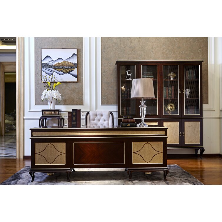 InfinityFurnitureImport Woodway Executive Writing Desk