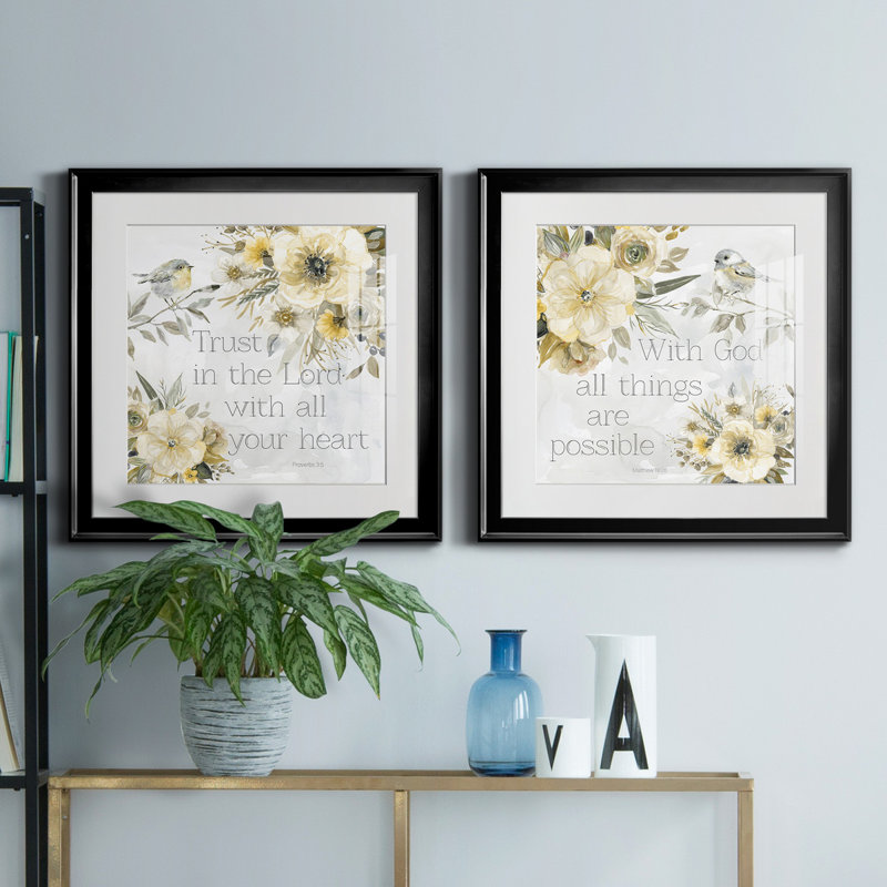 «Sunny Scriptures I», reproduction de 2 pièces, H 17,5 po x l 35 po x P 1,5 po, Noir
