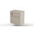 Fluted Nightstand With Charging Station, 23" Wide 1 Drawers Night Stand,End Table With Open Storage,Farmhouse Bed Side Tables, Wood Dresser For Bedroom, Living Room, Closet-2093024186