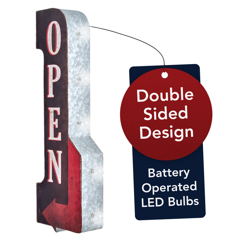 30'' Business Themed LED Sign
