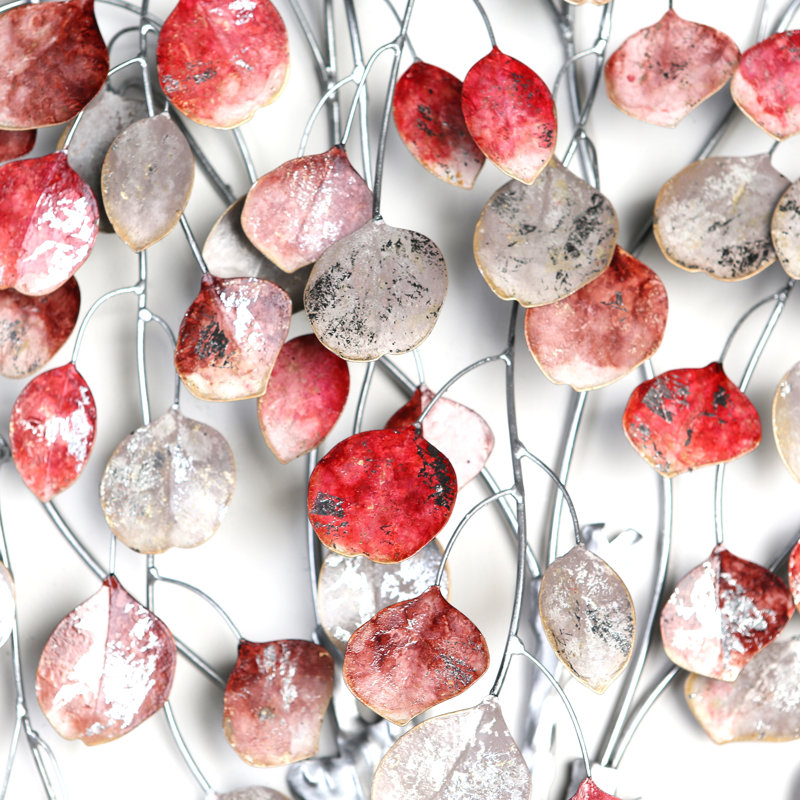 Abstract Wall Decor on Metal