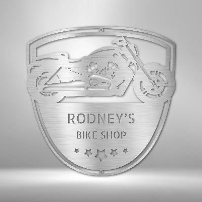 Personalized You Get Old When You Stop Riding Monogram Steel Sign Steel Art Wall Metal Decor