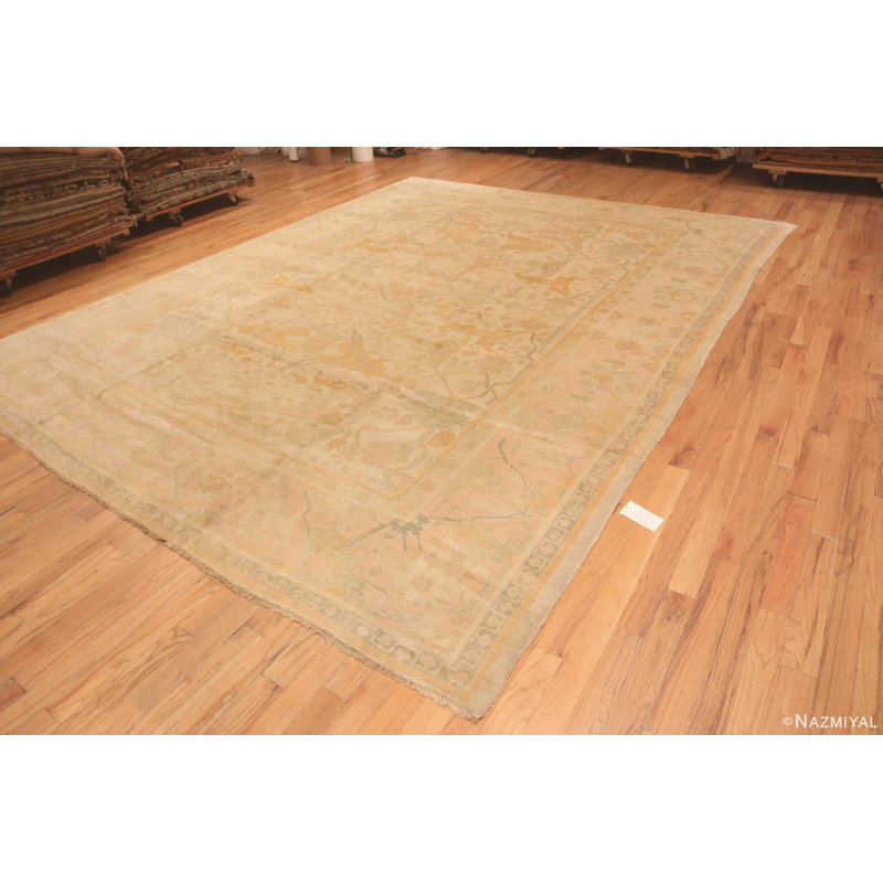 One-of-a-Kind Rectangle 11'6" X 15'" Hand Knotted Area Rug