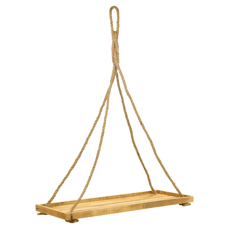 Brigman Wood Saucer Plant Stand, 100cm H x 70cm W x 30cm D