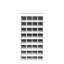 Buffet modulaire 32 bouteilles, buffet, finition foncée et lignes droites, l 18,32 po x P 16,4 po, H 34,86 po, armoire à panneaux de particules 32, finition, conception simple, X