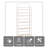 Arched Bookshelf, 5 Tier Folding Bookcase Storage Organizer, No Assembly Book Shelf-452879724
