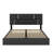 Luxurious 2-Piece Queen Bedroom Set With Upholstered Platform Bed And Hydraulic Storage-1720012392