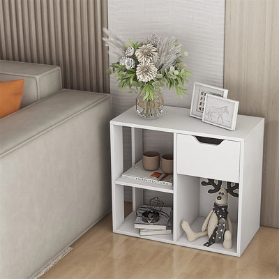 Ajasia Pedestal End Table