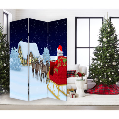 Anothy 48 " W x 72 " H 3 - Panel Folding