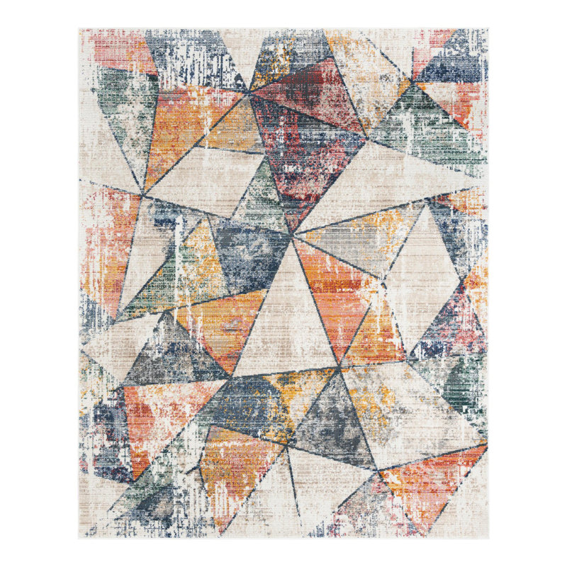 Caparro Geometric Rug, Rectangle 9' x 12'