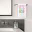 Ensemble de 2 serviettes de bain en coton Anydesign
