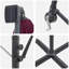 Umbrella with LED Strip Lights Polyester and Aluminium Outdoor Parasol-1633500819-1633500825