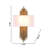 Transitional 1 Light Gold Wall Sconce