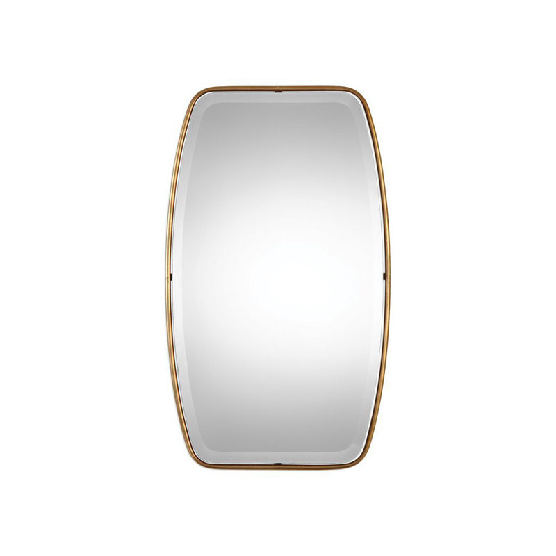 Arvi Metal Oval Wall Mirror