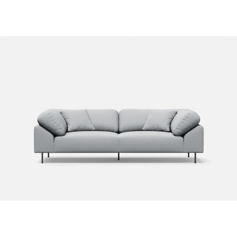 Collar 2.5-Seater, Polyester, Ivory