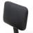 Backed Adjustable Height Ergonomic Lab Stool with Removable Casters/Wheels-934655152