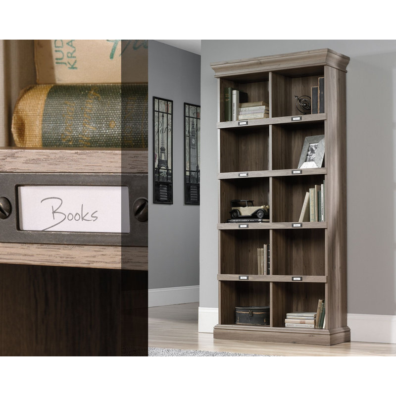 Étagère murale en bois manufacturé Norling, Brun chêne