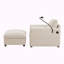 Chaise avec repose-pieds avec rangement-882301785