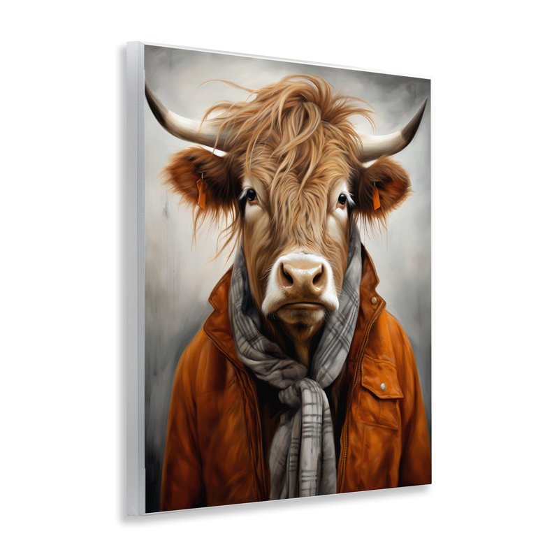 Plaque murale Buster Bull Horn, design par Ray Powers