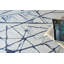 Mystic Rectangle Abstract Hand Tufted Wool Area Rug in Navy-1371237935
