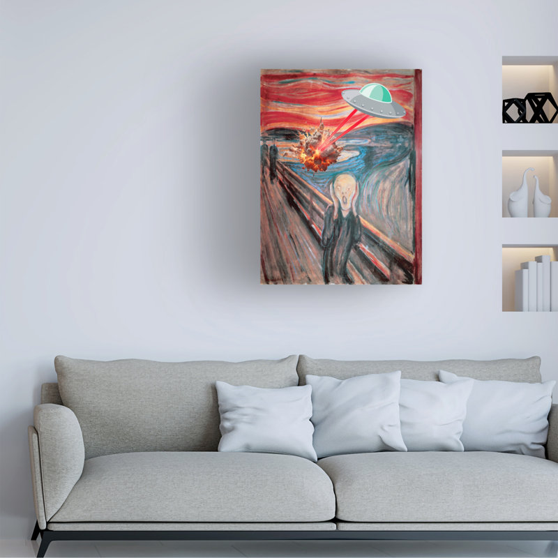 «Bachelors» par Bachelor, Scream Munch, H 14 po x l 19 po