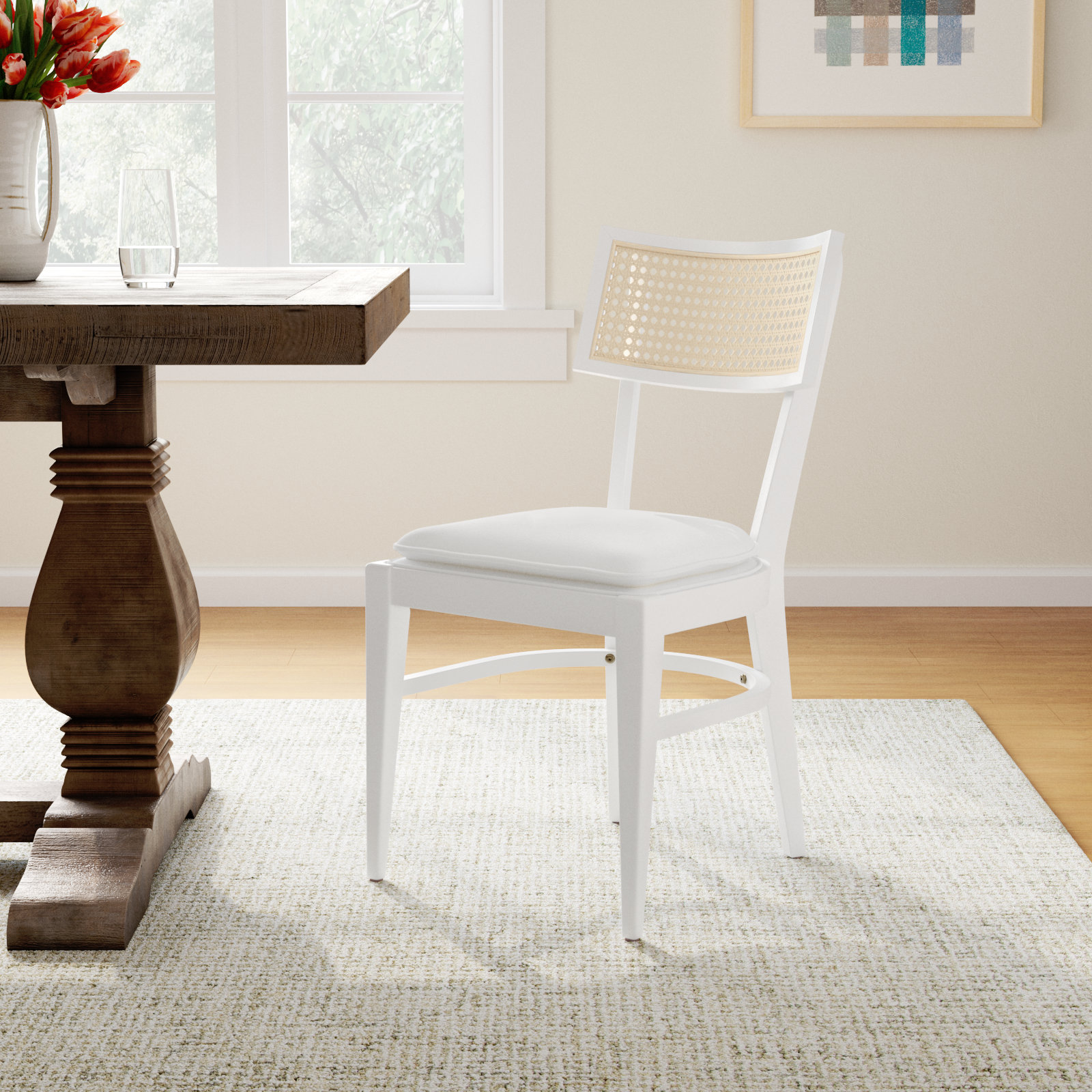 Tarrington Side Chair, White